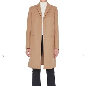 Camel French connection wool coat